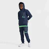 Big Kids' Sonneti Stack Logo Fleece Pullover Hoodie