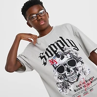 Big Kids' Supply & Demand Skull Glasses T-Shirt