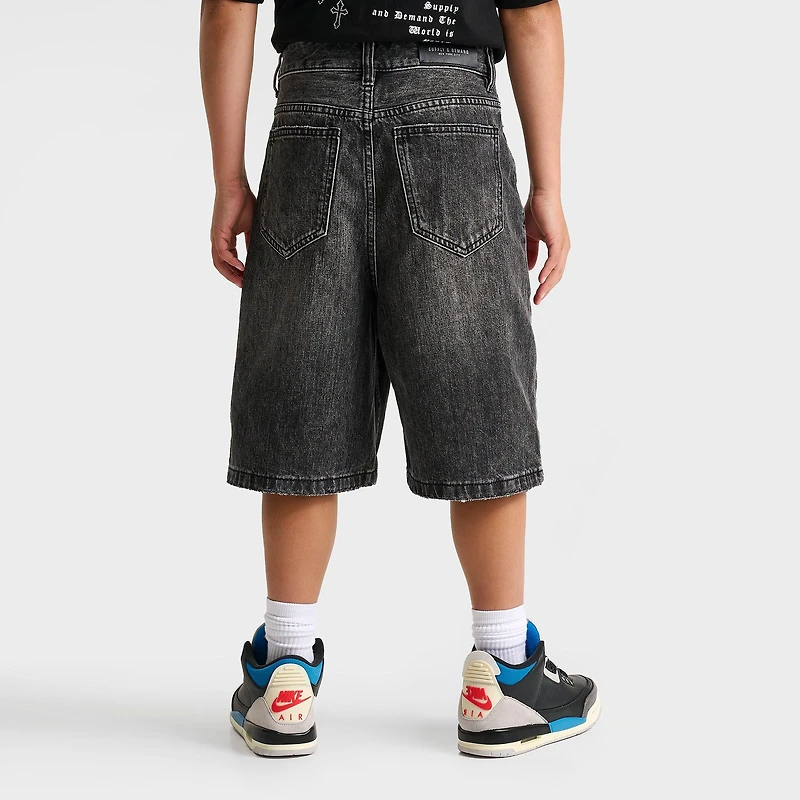 Big Kids' Supply & Demand Timber Denim Shorts