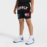Big Kids' Supply & Demand Patch Fleece Shorts