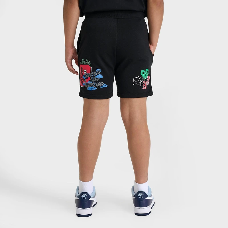 Big Kids' Supply & Demand Patch Fleece Shorts