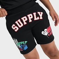 Big Kids' Supply & Demand Patch Fleece Shorts