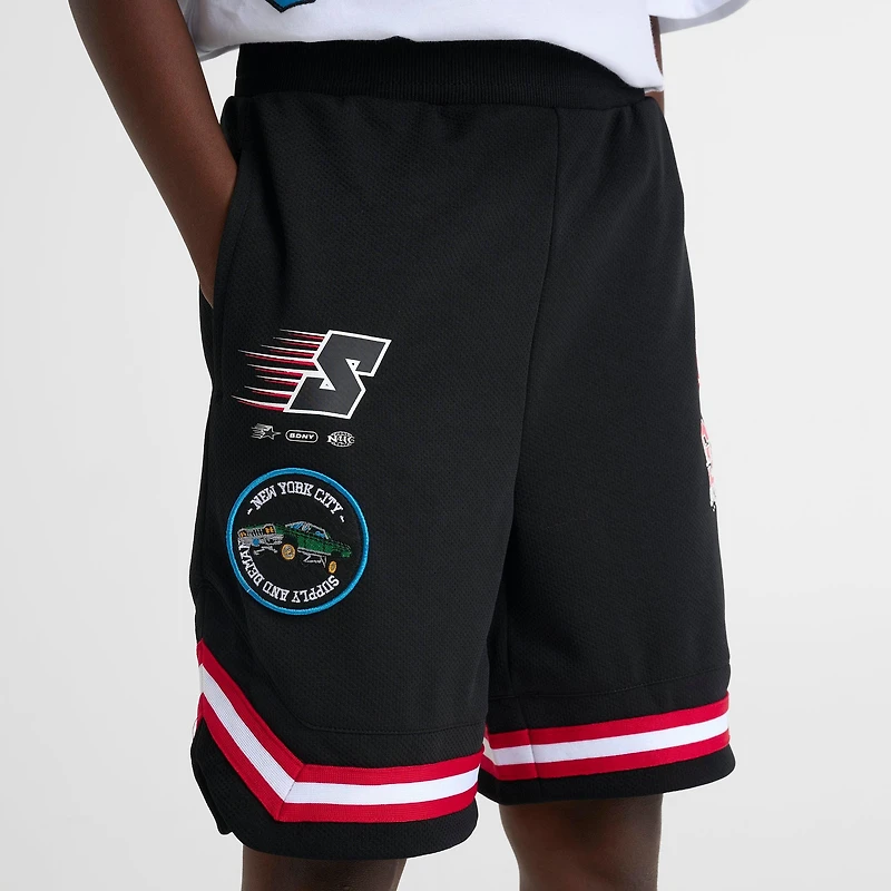 Big Kids' Supply & Demand Patch Mesh Shorts