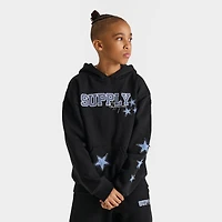 Big Kids' Supply & Demand Denim Stars Pullover Hoodie