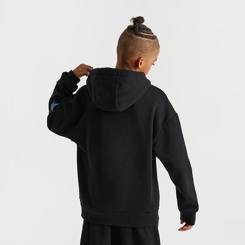 Big Kids' Supply & Demand Denim Stars Pullover Hoodie