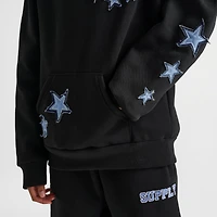 Big Kids' Supply & Demand Denim Stars Pullover Hoodie