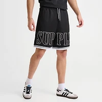 Men's Supply & Demand Script Mesh Shorts