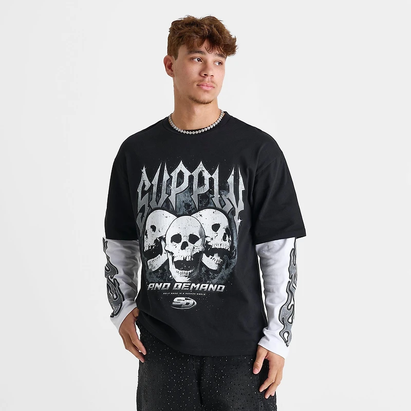 Men's Supply & Demand Tampa Layered Long-Sleeve Shirt