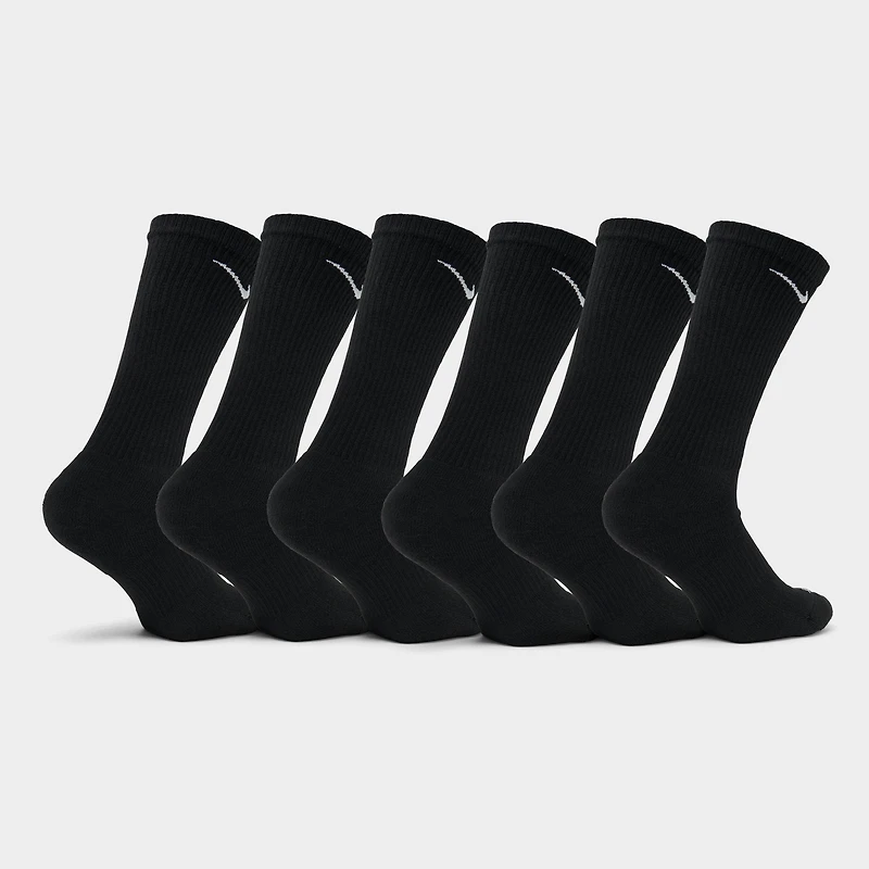 Nike Everyday Plus Cushioned Crew Training Socks (6-Pack)