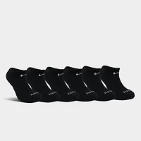 Nike Everyday Plus Cushioned No-Show Training Socks (6-Pack)