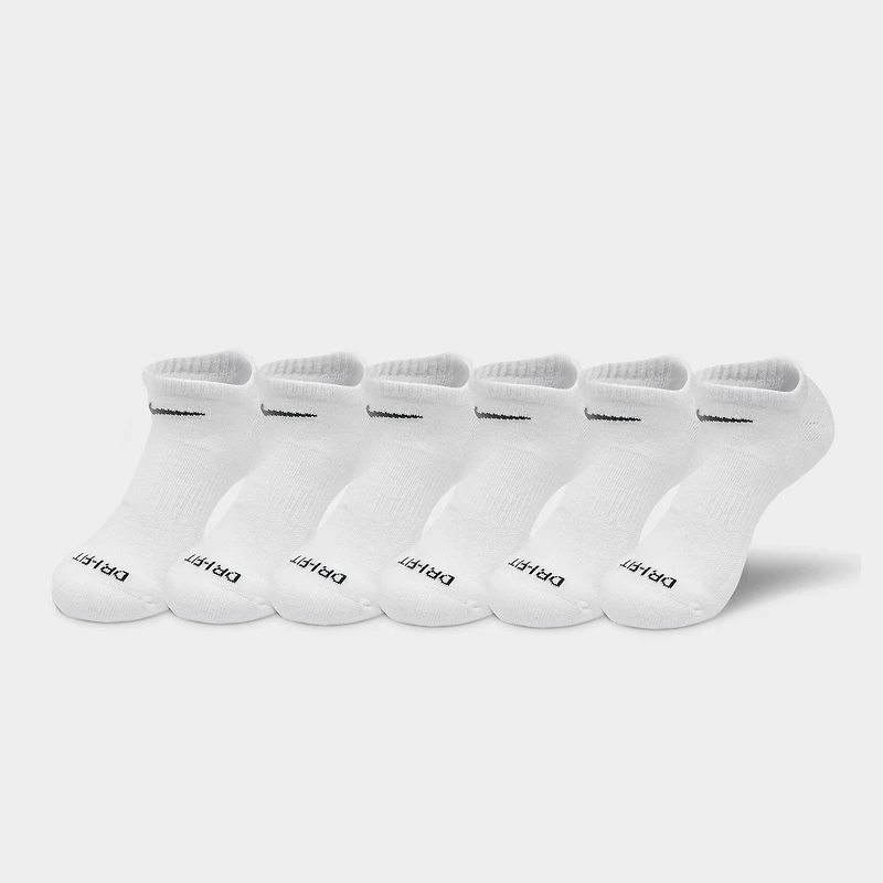 Nike Everyday Plus Cushioned No-Show Training Socks (6-Pack)