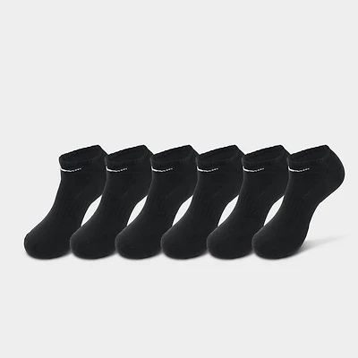 Nike Everyday Cushioned Training No-Show Socks (6-Pack)