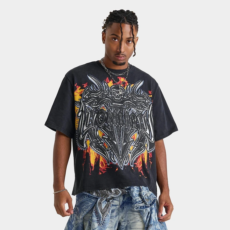 Men's Smoke Rise Luminous Wide Cropped T-Shirt