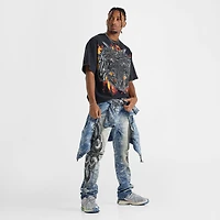 Men's Smoke Rise Luminous Wide Cropped T-Shirt