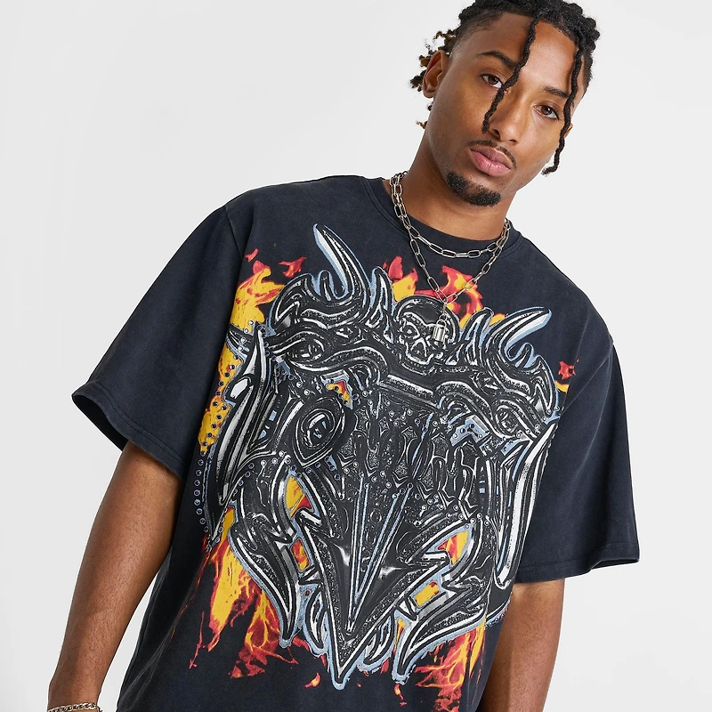 Men's Smoke Rise Luminous Wide Cropped T-Shirt