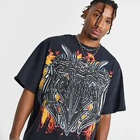 Men's Smoke Rise Luminous Wide Cropped T-Shirt