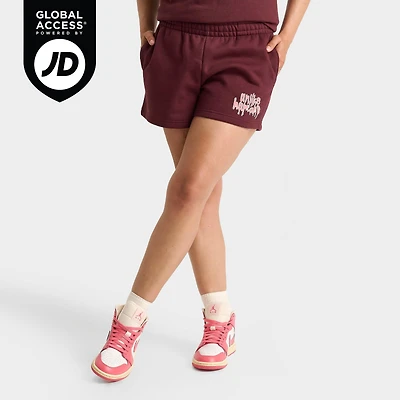 Women's Unlike Humans Ice Cream Fleece Shorts