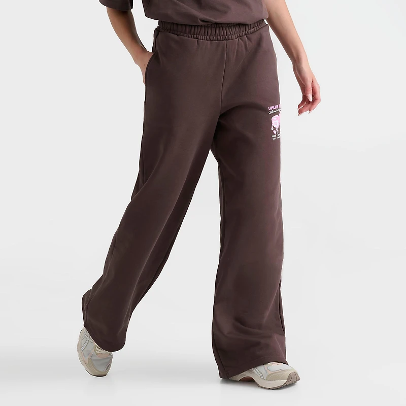 Women's Unlike Humans Coffee Club Wide-Leg Jogger Pants