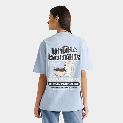 Women's Unlike Humans Cereal Boyfriend T-Shirt