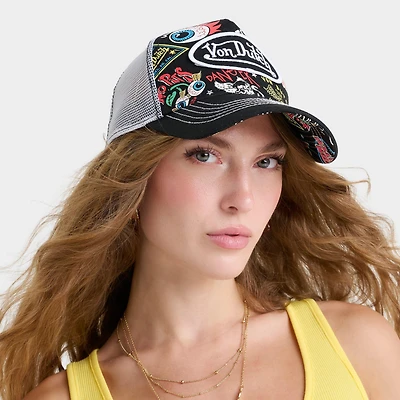 Von Dutch Camo Trucker Hat