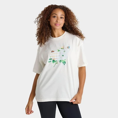 Women's New Balance Floral Graphic Boyfriend T-Shirt
