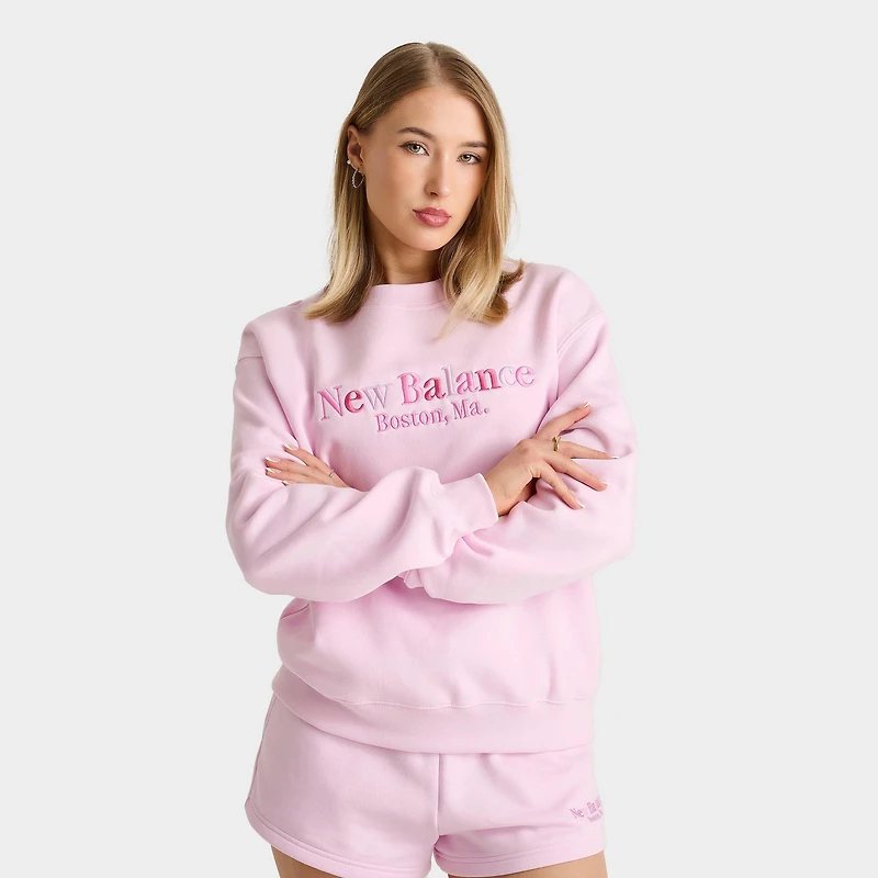 Women's New Balance Logo Crewneck Sweatshirt