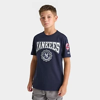 Big Kids' Pro Standard New York Yankees MLB Emblem T-Shirt