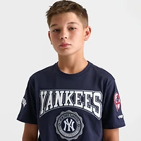 Big Kids' Pro Standard New York Yankees MLB Emblem T-Shirt