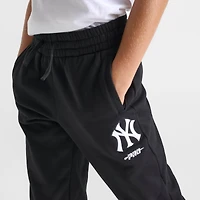 Big Kids' Pro Standard New York Yankees MLB Classic Icon Fleece Jogger Pants