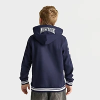 Big Kids' Pro Standard New York Yankees MLB Crest Emblem Rib Pullover Hoodie