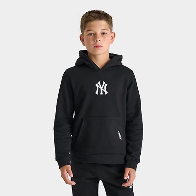 Big Kids' Pro Standard New York Yankees MLB Classic Icon Fleece Pullover Hoodie