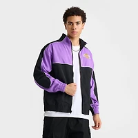 Men's Mitchell & Ness Los Angeles Lakers NBA Mesh Nylon Full-Zip Jacket