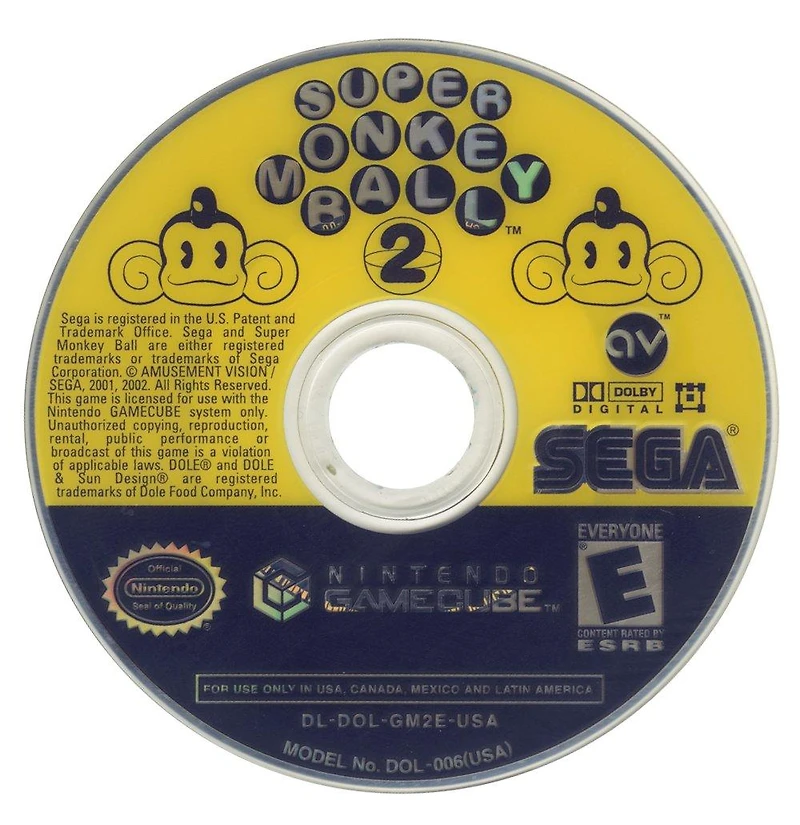Super Monkey Ball 2 - GameCube