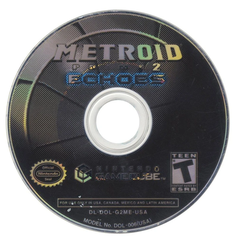 Metroid Prime 2 Echoes - Gamecube
