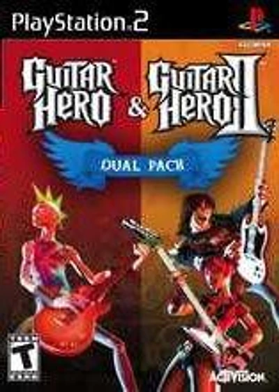 Guitar Hero & Guitar Hero II(2CD- PlayStation 2