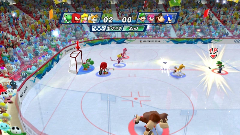 Mario and Sonic at the Olympic Winter Games - Nintendo Wii