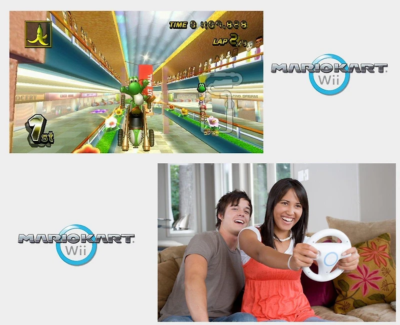 Mario Kart Wii (Game Only)) - Nintendo Wii