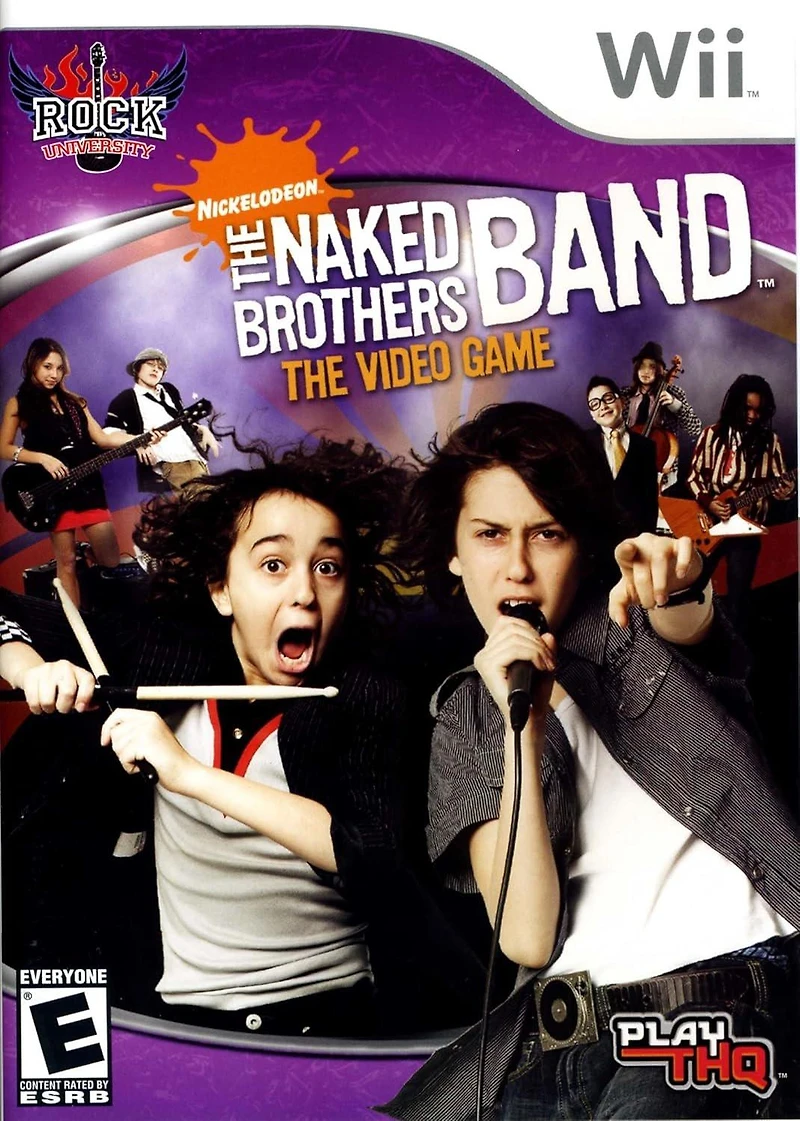 Rock University Presents: The Naked Brothers Band The Video Game Game Only