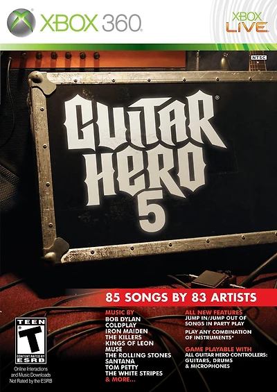 Guitar Hero 5 Game Only - Xbox 360