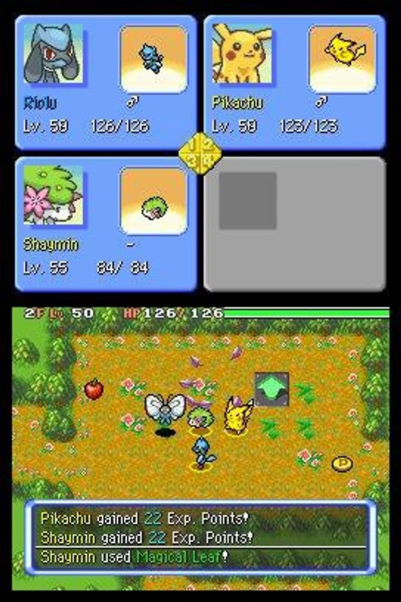 Pokemon Mystery Dungeon Explorers Sky