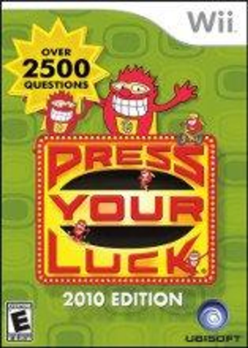 Press Your Luck 2010 Edition - Nintendo Wii