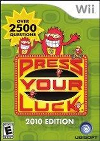 Press Your Luck 2010 Edition - Nintendo Wii