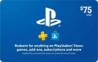 Sony PlayStation Store Gift Card $75 - PlayStation 5
