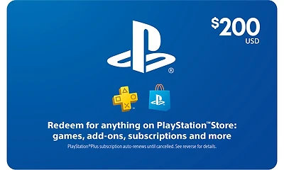 Sony PlayStation Store Gift Card
