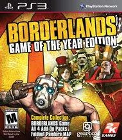 Borderlands Game of the Year