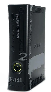 Microsoft Xbox 360 Console with Wireless Controller Modern Warfare 2