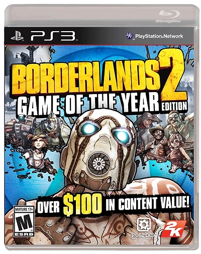Borderlands 2 Game of the Year - PlayStation 3
