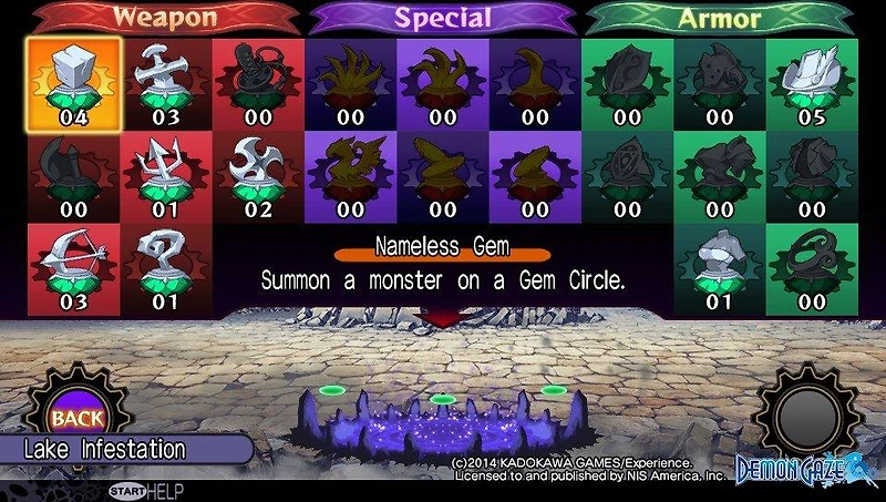 Demon Gaze - PS Vita