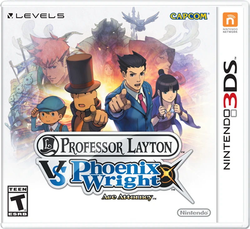 Professor Layton VS. Phoenix Wright Ace Attorney