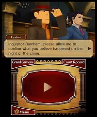Professor Layton VS. Phoenix Wright Ace Attorney